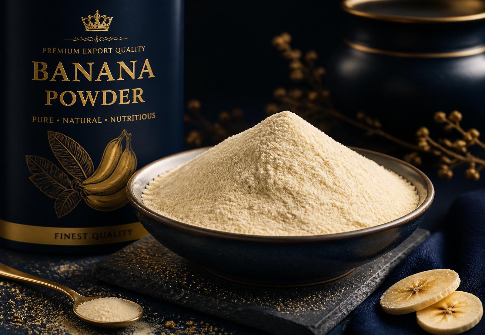 Raw banana powder bowl